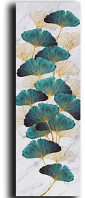 Πίνακας Καμβάς 122RMF1188 30x90cm Multi Wallity Κάθετοι Wood, Canvas