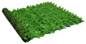 Διαχωριστικό Βεράντας 200 x 150 εκ. με Πράσινα Φύλλα - Πράσινο