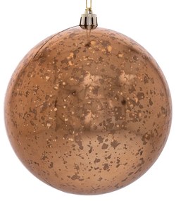 Χριστουγεννιάτικη Μπάλα Πλαστική Αντικέ Χρυσή 12εκ. iliadis 86499