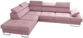 Γωνιακός καναπές Gelito-Roz-Αριστερή