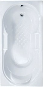 Sanitec Catherine 515 - Παραλληλόγραμμη Μπανιέρα 180x90 εκ - Pneumatic Basic, Air Blower, Χωρίς, Χωρίς