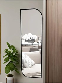 Stewehome Ασύμμετρος καθρέφτης κονσόλας με βάση 120x40 cm