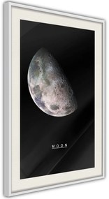 Αφίσα - The Solar System: Moon - 30x45 - Μαύρο - Χωρίς πασπαρτού