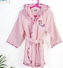 Βρεφικό Μπουρνούζι Dimcol Unicorn 187 Pink Ροζ No02