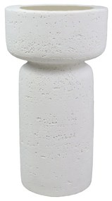 INGER ΚΗΡΟΠΗΓΙΟ POLYRESIN ΛΕΥΚΟ 11x11xH20,5cm - 029666