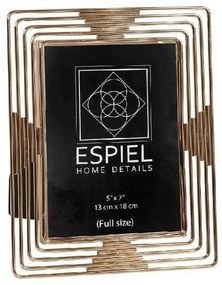 Κορνίζα FAM522 10x15cm Gold Espiel Metal
