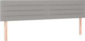 vidaXL Κρεβάτι Boxspring με Στρώμα Αν. Πράσινο 160x200εκ Υφασμάτινο