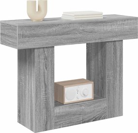 vidaXL Γκρι Σονομά 101 x 30 x 74 εκ
