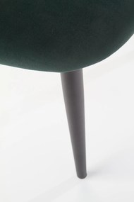 K384 chair, color: dark green DIOMMI V-CH-K/384-KR-C.ZIELONY