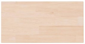 vidaXL Ράφι 40x20x1,5 εκ. από Ακατέργαστο Μασίφ Ξύλο Δρυός