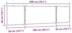 ΠΙΝΑΚΑΣ ΜΑΡΚΑΔΟΡΟΥ ΜΑΓΝΗΤΙΚΟΣ ΠΤΥΣΣΟΜ. 200X50X1,7ΕΚ. ΑΛΟΥΜΙΝΙΟΥ 4005367