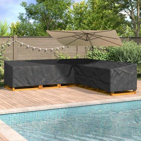 vidaXL Κάλυμμα επίπλων εξωτερικού χώρου 325 x 325 x 80 εκ.