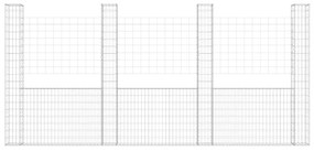 ΣΥΡΜΑΤΟΚΙΒΩΤΙΟ ΣΕ U ΣΧΗΜΑ ΜΕ 4 ΣΤΥΛΟΥΣ 380X20X200 ΕΚ. ΣΙΔΕΡΕΝΙΟ 151291