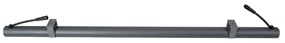 GloboStar® WASHER-PANDA 90582 Μπάρα Φωτισμού Ultra Slim Wall Washer LED 36W 3060lm 15° DC 24V Αδιάβροχο IP67 Μ100 x Π4 x Υ3.5cm Αρχιτεκτονικό Πορτοκαλί 2200K - Γκρι Ανθρακί - 3 Years Warranty