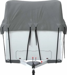vidaXL Κάλυψη οροφής τροχόσπιτου Γκρι 500x300 cm Μη υφασμένο ύφασμα