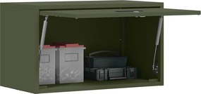 vidaXL Ντουλάπι τοίχου για γκαράζ Λαδί 60 x 33 x 35 εκ