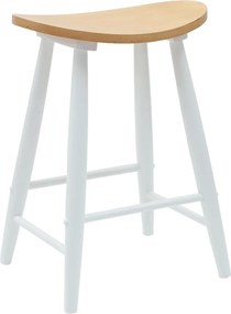 vidaXL Καρέκλες φαγητού 2 pcs Λευκό 46 x 37 x 63 εκ