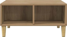 vidaXL Τραπεζάκι Σαλονιού Τεχνίτης Δρυς 60x60x30εκ. Επεξεργασμένο Ξύλο