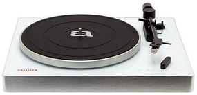 AIWA PREMIUM BELT-DRIVE TURNTABLE WITH PHONO PRE-AMP WHITE