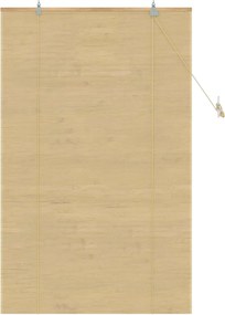 vidaXL Ρόλερ (στόρι) Φυσικό 110 x 160 cm Μπαμπού