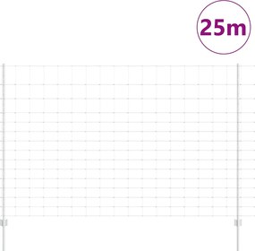 vidaXL Άγριος Φράκτης με Στηρίγματα 25 x 1,6 μ. (Π x Υ)