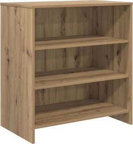 vidaXL Πλαϊνό γραφείο με συρτάρι 3 pcs Artisan Oak 70 x 41 x 75 εκ.