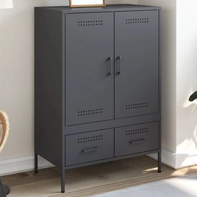vidaXL Ντουλάπι Ανθρακί 68x39x101,5 εκ. από Χάλυβα