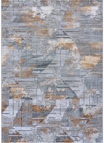 Χαλί FEATHERS GREY GOLD Διάδρομος 70 εκ.