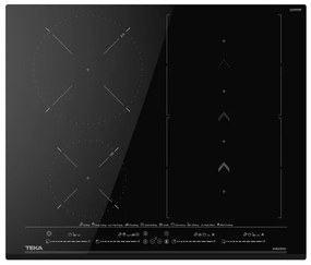 Teka IZS 66800 MST BK Επαγωγική Εστία Αυτόνομη με Λειτουργία Κλειδώματος 60x51εκ.