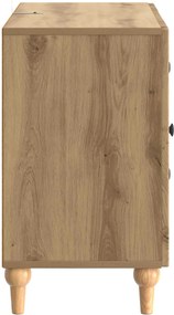 vidaXL Ντουλάπι TV Artisan Δρυς 89 x 34,5 x 60 εκ. Επεξεργασμένο Ξύλο