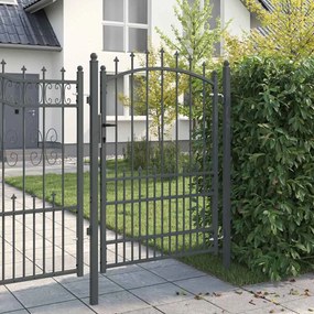vidaXL Πύλη Φράχτη με Ακίδες EMMEN 170 x 100 εκ.