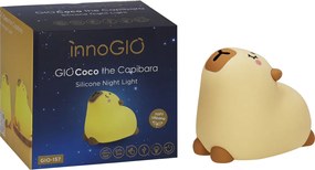 INNOGIO ΦΩΤΙΣΤΙΚΟ ΝΥΚΤΟΣ ΣΙΛΙΚΟΝΗΣ GIOCOCO THE CAPIBARA