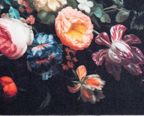 vidaXL Χαλί Κουζίνας Μαύρο 180 x 60 cm Βελούδο