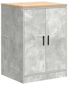 vidaXL ντουλάπι αποθήκευσης γκαράζ 60x51x85 εκ μασίφ ξύλο πεύκο