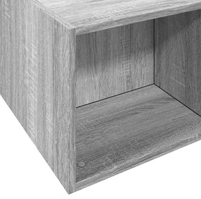 vidaXL Πλαίσιο Κρεβατιού Γκρι Sonoma 120x200 εκ. Επεξεργασμένο Ξύλο