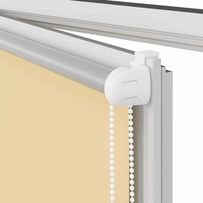 Roller Blind Blackout Μπεζ 40x150 cm Πλάτος υφάσματος 35,7 cm - Μπεζ