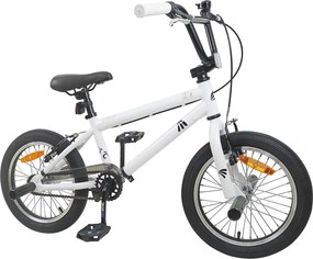 vidaXL BMX Ποδήλατο 20 ίντσες για πάνω από 9 ετών Λευκό
