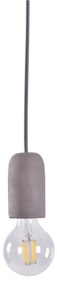 Φωτιστικό Οροφής Μονόφωτο Homelighting Iris 77-3575 Grey