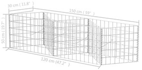 ΣΥΡΜΑΤΟΚΙΒΩΤΙΟ 120 X 30 X 50 ΕΚ. ΑΠΟ ΓΑΛΒΑΝΙΣΜΕΝΟ ΧΑΛΥΒΑ 142540