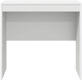 vidaXL Γραφείο Λευκό 80 x 50 x 76 εκ. Επεξεργασμένο ξύλο