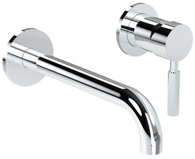 La Torre Tech Chrome Μπαταρία Νιπτήρος Εντοιχισμού 2 Οπών 12208-100