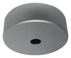 CEILING MATT GREY ROSET Φ80Χ30mm ACA ROSETG