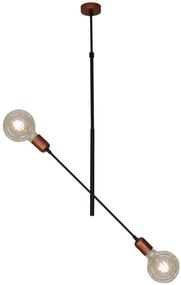 HL-3524-2 ERIC OLD BRONZE & WHITE PENDANT