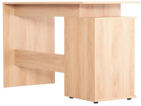 Γραφείο με Συρτάρια COLT Μελαμίνη Sonama - Λευκό 120x53x75Υ εκ. 120x53x75 εκ.