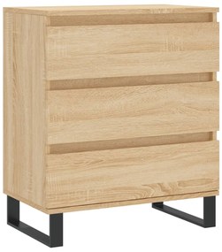 vidaXL Συρταριέρα Sonoma Δρυς 60x35x70 εκ. Επεξεργασμένο Ξύλο