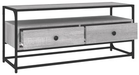 vidaXL Έπιπλο Τηλεόρασης Γκρι Sonoma 100x35x45 εκ. από Επεξεργ. Ξύλο