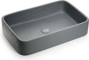 Tema Gordion Cement 50x36 - Επιτραπέζιος Ρητινούχος Νιπτήρας