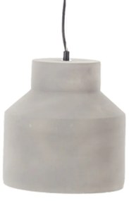Artekko Cement Φωτιστικό Οροφής Μονόφωτο (Ε27) Τσιμεντένιο Γκρι (22x22x24)cm