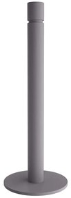 Βάση Χαρτιού Κουζίνας 1230-163 Φ12,5x33cm Grey Stainless Steel