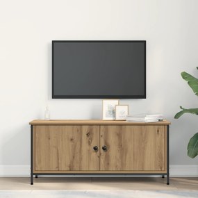 vidaXL Τηλεόραση Στάντ - Artisan Oak Artisan oak Επεξεργασμένο ξύλο